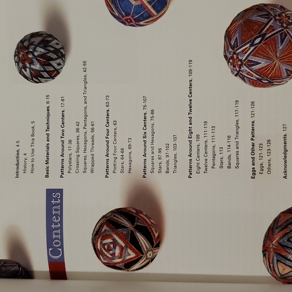 The Temari Book Making Japenese Tread Balls techniques patterns•1999• How to DIY - Picture 5 of 16